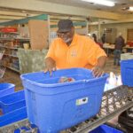 loading food donation