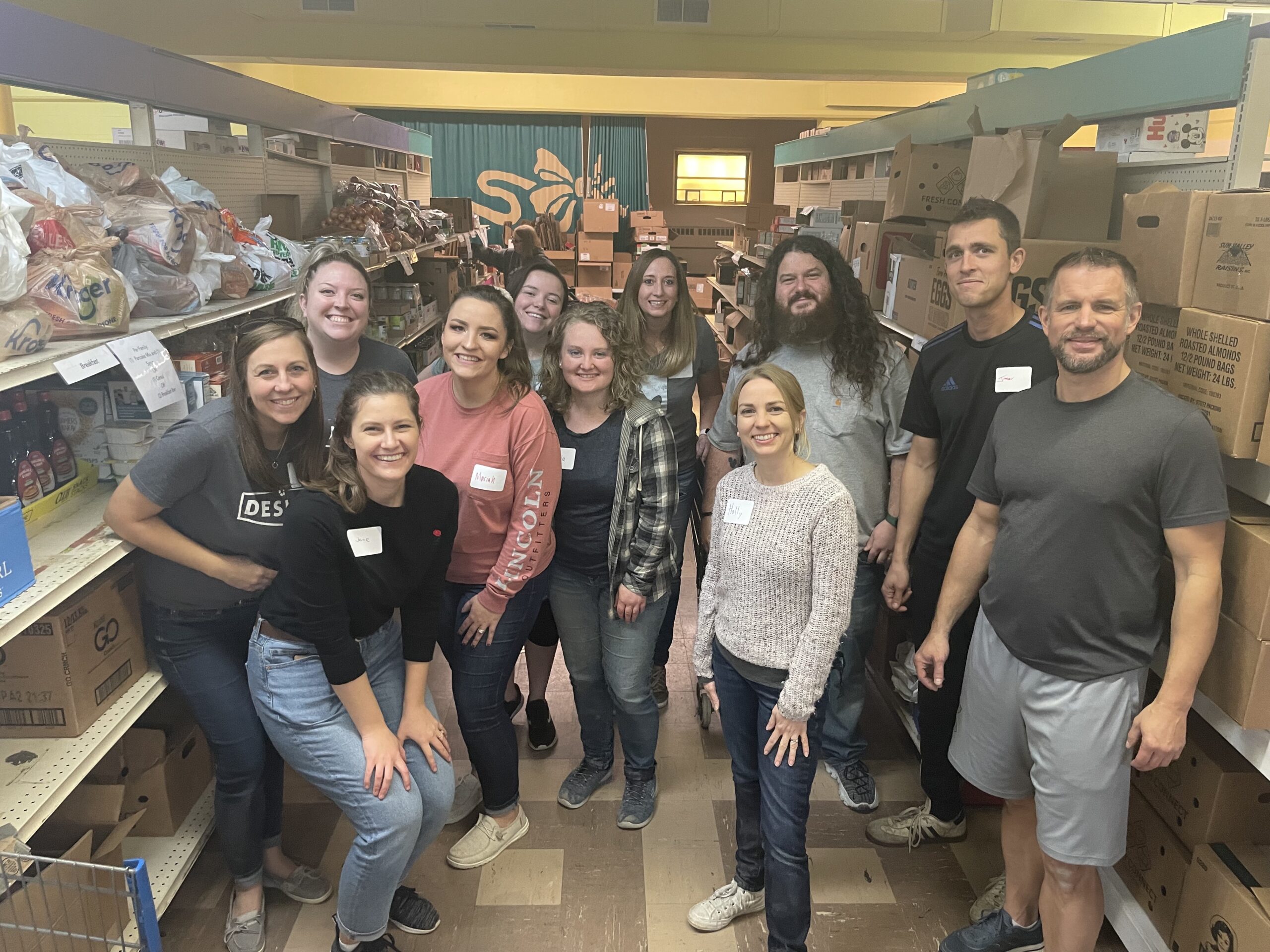 group volunteering
